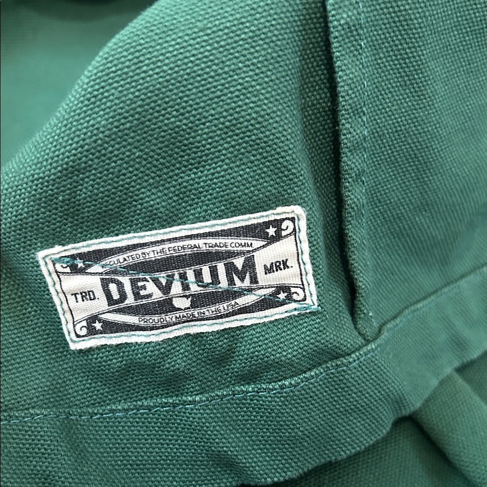 Devium Chapman Canvas Shirt Jacket Men’s XL Green Button-Up Utility Outdoor - Picture 5 of 15
